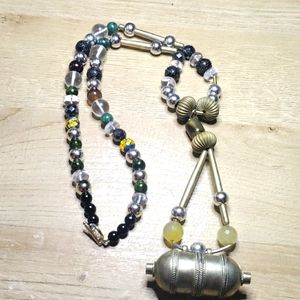 Steam punk necklace original design lightweight good for any occasion..